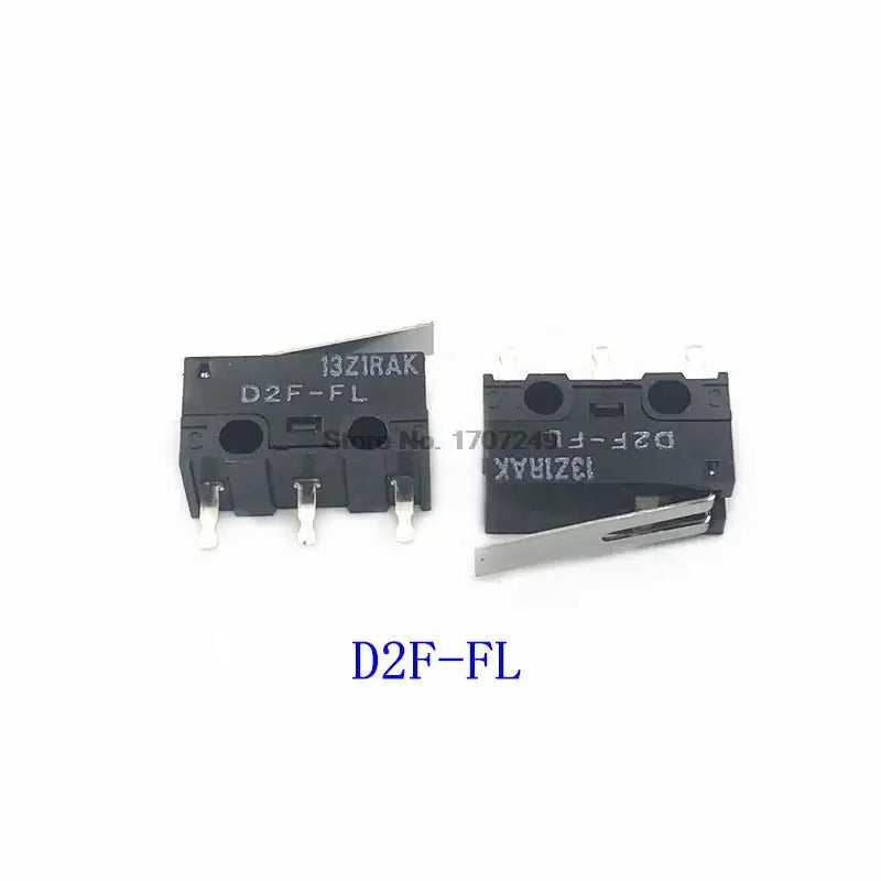 Free Shipping 10Pcs Micro Switch D2FC-F-7N 10M 20M OF D2FC-F-K 50M 60MN D2F D2F-F D2F-01 D2F-L D2F-01F D2F-F-3-7 button switches