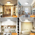 Magnetic Rechargeable Closet Light, Motion Sensor Wall Ceiling Lamp USB-C, Remote Control for Hallway Kitchen Stairs