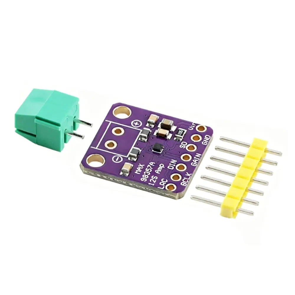 1pcs MAX98357A Audio Amplifier Module 3006 I2S 3W Class D Amplifier Without Filtering DIY Power Amplifier Board MAX98357 BGA