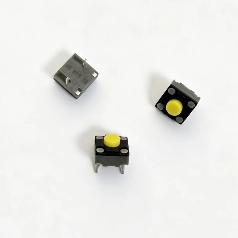 10Pcs Kailh Mute button 6*6*4.3mm Square Silent Switch Ireless Mouse Micro Switch Repair Parts Replace Rectangle Micro Switch