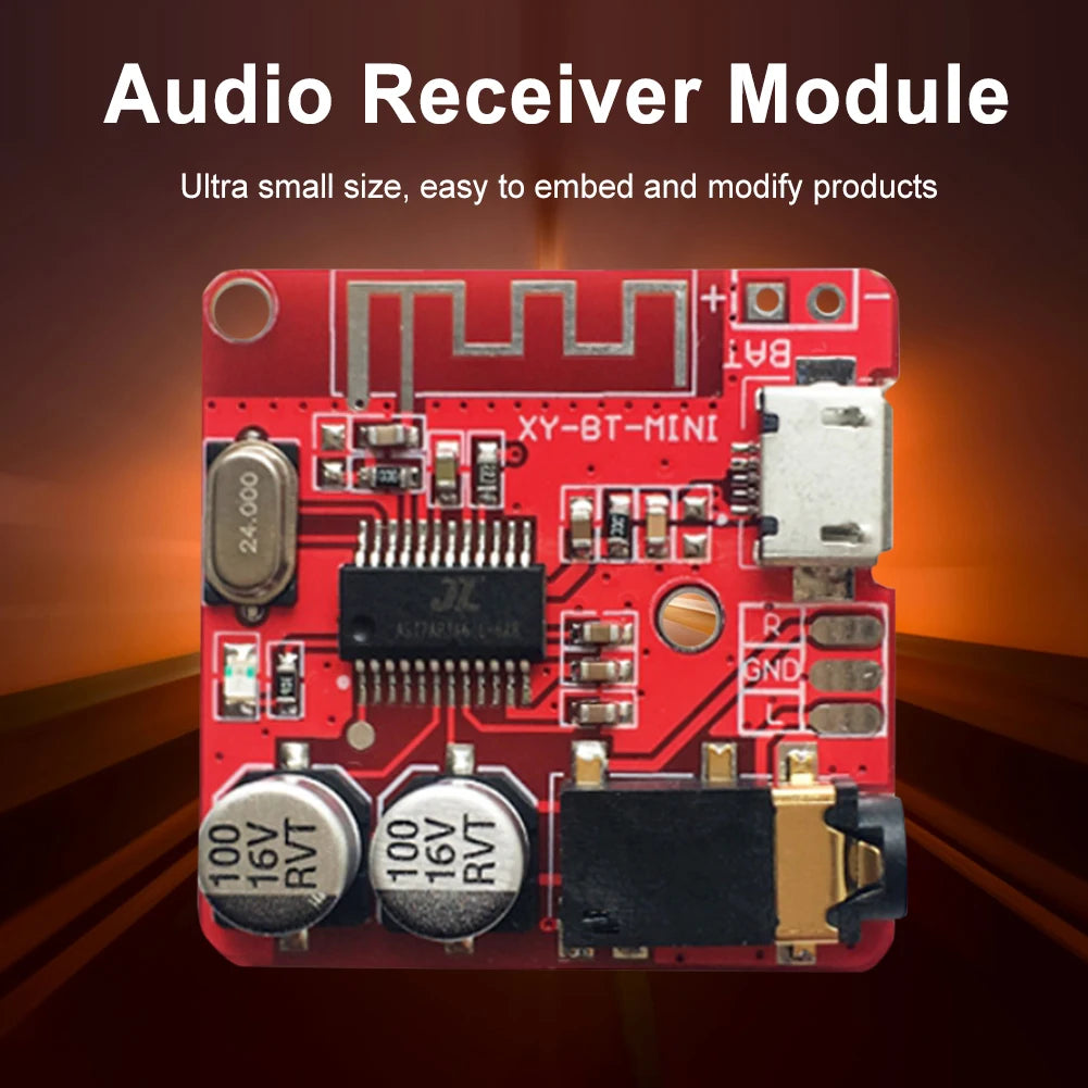 1-3PCS Bluetooth 5.0 MP3 Lossless Decoder Board DC3.7-5V Wireless Stereo Module Micro USB Dual Channel DIY Audio Receiver Boards