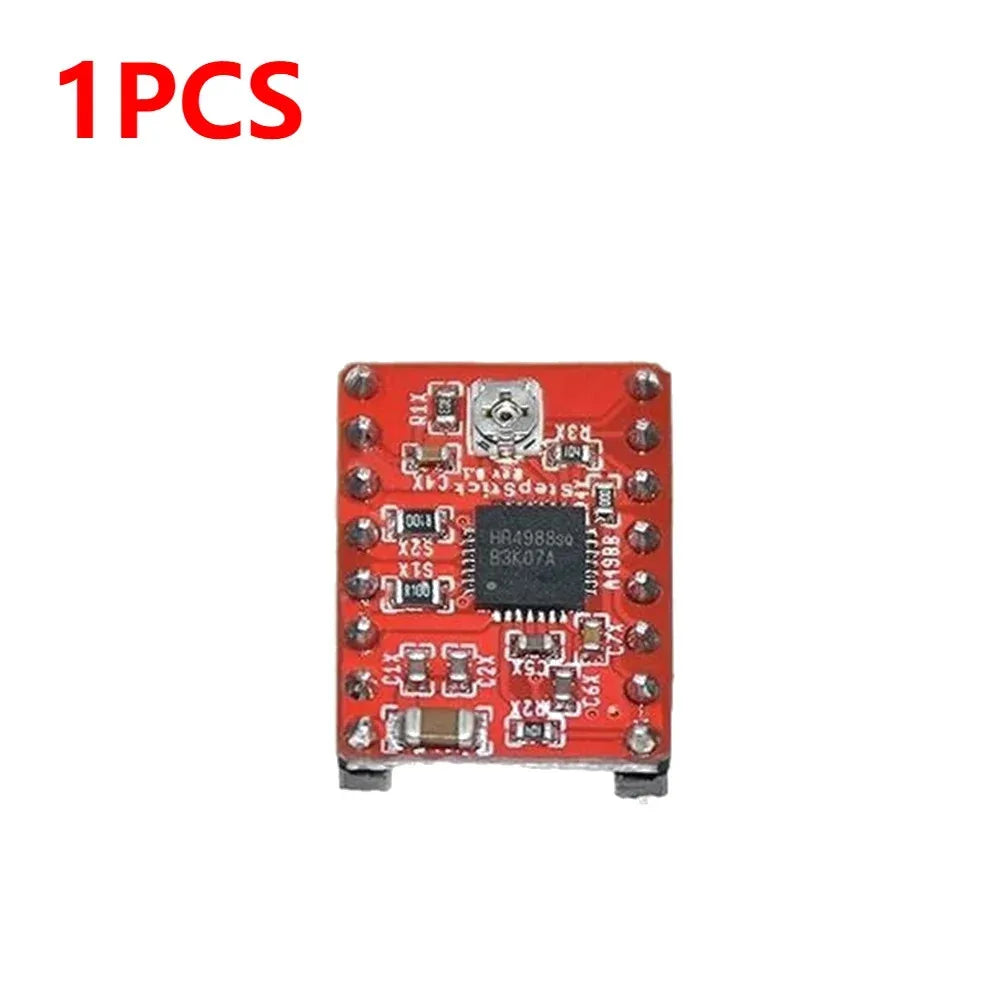 A4988 DRV8825 Stepper Motor Drive Module with Heat Sink Motor Driver Control Extension Shield Module for Ramps 1.4 StepStick