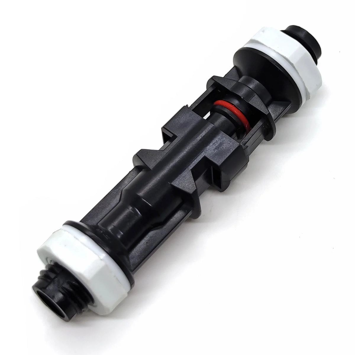 Solar Panel Mount Connector with Dust Cap M12 Thread Male Female PV Bulkhead Adapter Coupler for Inverter Combiner Box Install