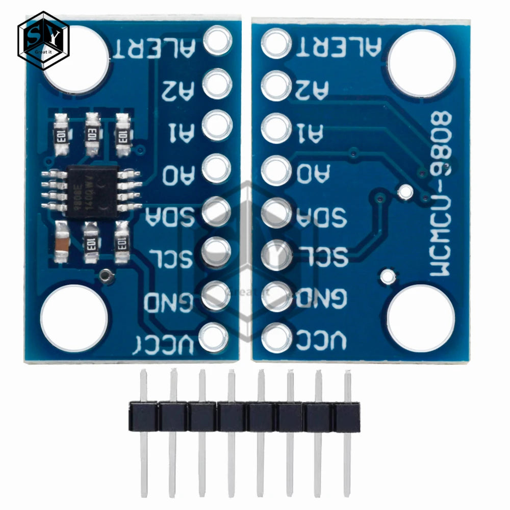 MCP9808 High Accuracy Temperature Sensor: I2C/IIC Breakout Board (2.7V-5V) for Arduino