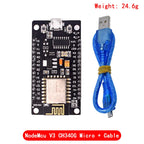 V3 Wireless module NodeMcu 4M bytes Lua WIFI Internet of Things development board based ESP8266 ESP-12E for arduino CP2102
