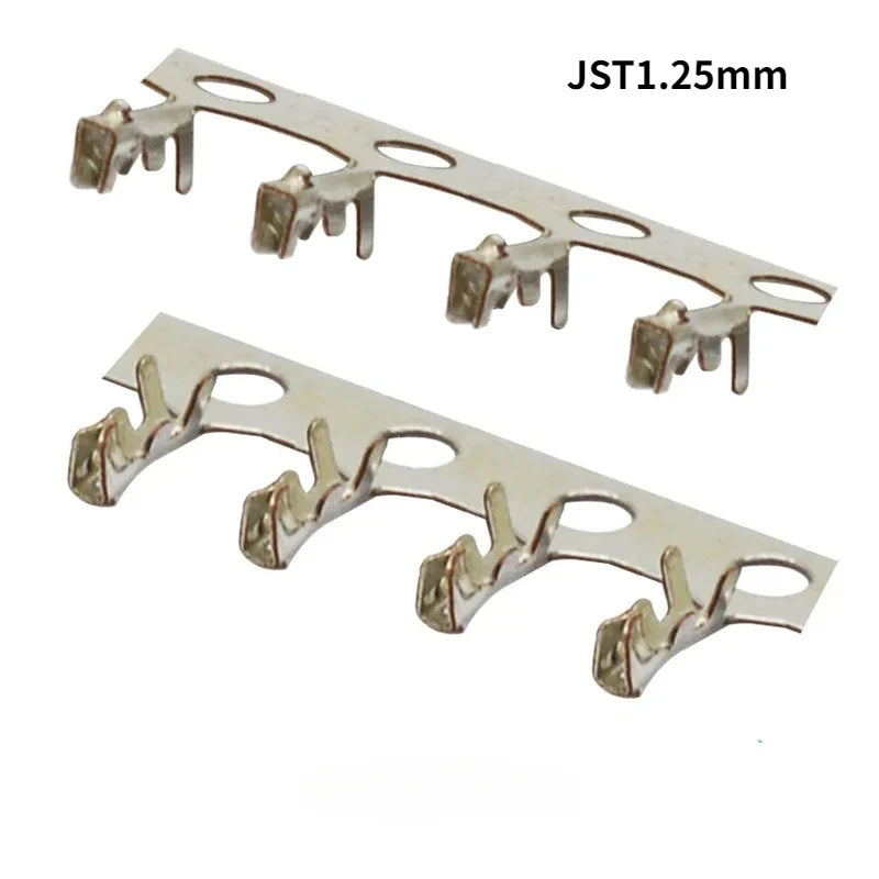 100pcs SH1.0 JST1.25 PH2.0 HY2.0 XH2.54 VH3.96mm Terminal Wire Cable for Housing 1.0 1.25 2.0mm 2.54mm Female Male Connector