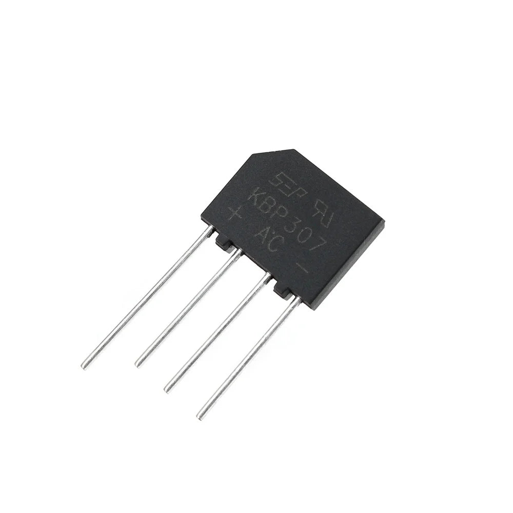 NEW SAMIORB 10PCS KBP307 Ridge Rectifier KBP 307 Power Diode 3A 1000V Electronica Componentes