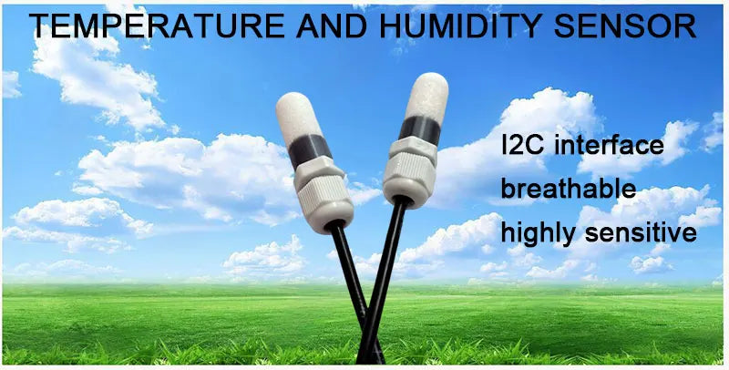 SHT45 SHT41 SHT40 SHT35 SHT31 SHT30 SHT20 Temperature Humidity Sensor Module Probe Digital Capacitance Sensor 1M I2C Output