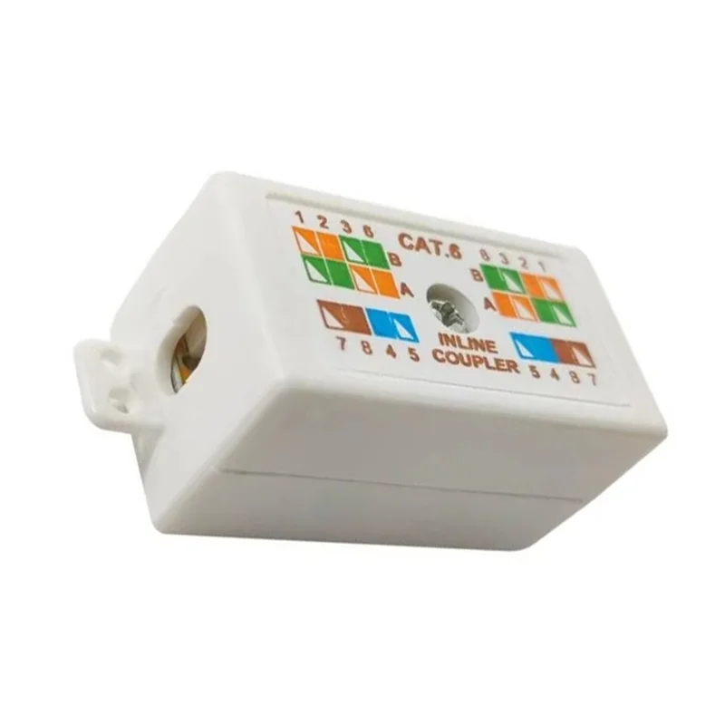 RJ45 Cat6 Junction Box RJ45 Splices Connectors For Ethernet Networking Cable Connection-X64A
