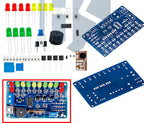 DC4.5-5V CD4060 SMT DIY Music LED Color Light Circuit Soldering Practice Module Bulk Soldering Learning Demo Kit