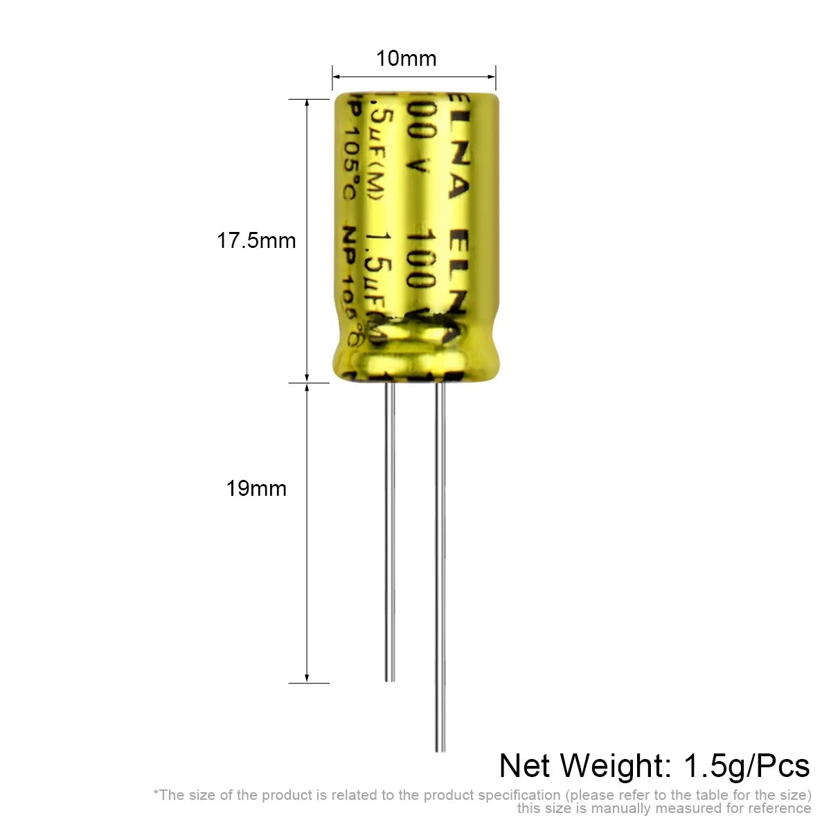 2Pcs Audio Capacitor MKP Frequency Divider Crossover HIFI Fever Electrolytic Capacitors 100V 1.5UF 2.2UF 3.3UF 4.7UF 6.8UF 10UF