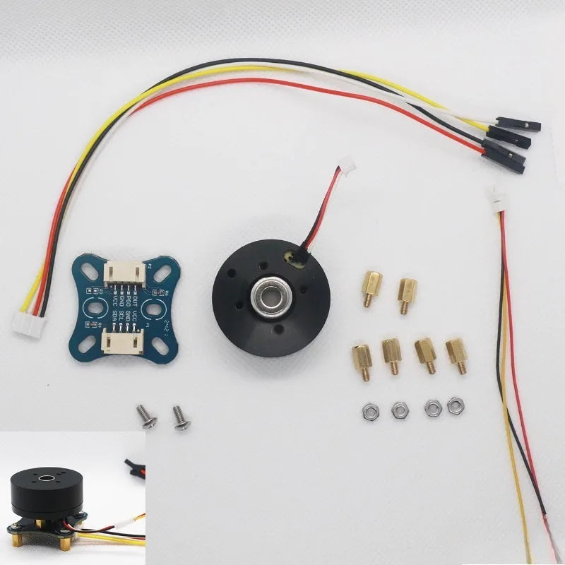 2804 DC Brushless Motor Neodymium Magnetic BLDC Hollow Shaft Infinite Outer Rotor Yuntai Motor FOC
