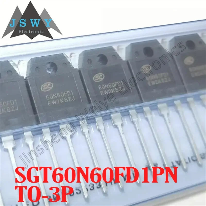 (5-20 Pieces) SGT60N60FD1PN 60N60FD1 TO-3P/600V 60A/IGBT Tube Commonly Used in Inverter Welding Machine/Original/Fast Delivery