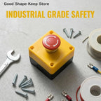 dailyWaterproof Emergency Stop Push Button Box 10A Safety Power Off  for Factory Automation and Equipment Protection