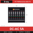 ENMG PLC Interface Module RT- PMN - Solid State Relay (SSR) Module for DC-Controlled AC Loads, DC Power Operated Flame Retardant