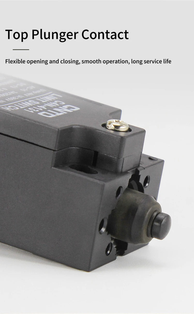 CNTD C4N-4167N Limit Switch IP67 Waterproof Coil Spring Type 3N Low Actuation Force 1NC 1NO Slow Action Forced Disconnect