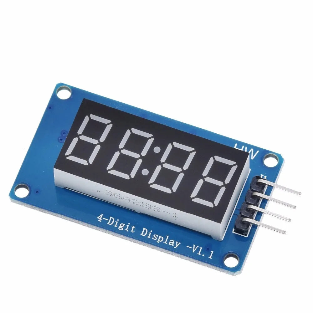 TM1637 LED Display Module For Arduino 7 Segment 4 Bits 0.36Inch Clock RED Anode Digital Tube Four Serial Driver Board Pack