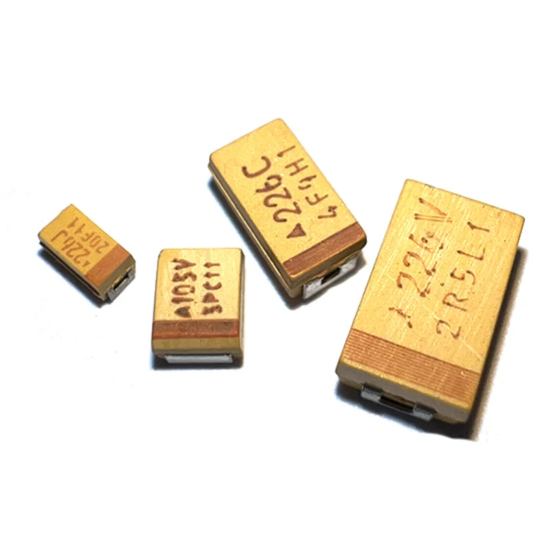 10PCS A B C D E SMD Case Tantalum Capacitor 16V 105C 155C 225C 335C 475C 106C 476C 1uF 1.5uF 2.2uF 3.3uF 4.7uF 10uF 47uF