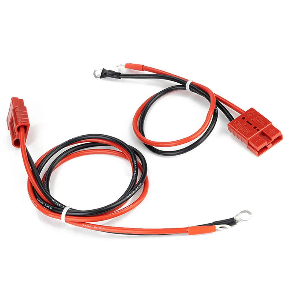 30/50/100CM 50A 10AWG High Current Connector Cable for Anderson Plug Electric Battery Charging Extension Cable Connector