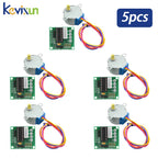 ULB2003 Module 5V DC Stepper Motor Driver Board for 8BYJ-48 28BYJ-48 4-Phase DIY Robot Projects with ULN2003 PIC MCU Control