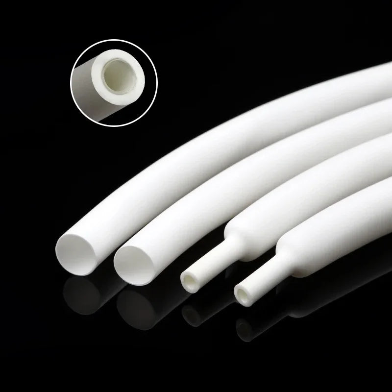 1M With Glue Dual Wall 3:1 Heat Shrink Tube 1.6/2.4/3.2/4.8/6.4/7.9/9.5/12.7/30/50mm Shrinkable Tubing Adhesive Wrap Wire Sleeve