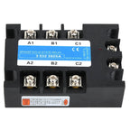 Three Phase Solid State Relay 80-250VAC Input SSR3 AC AC Electrical Equipment for CNC Machinery BERM-3 032