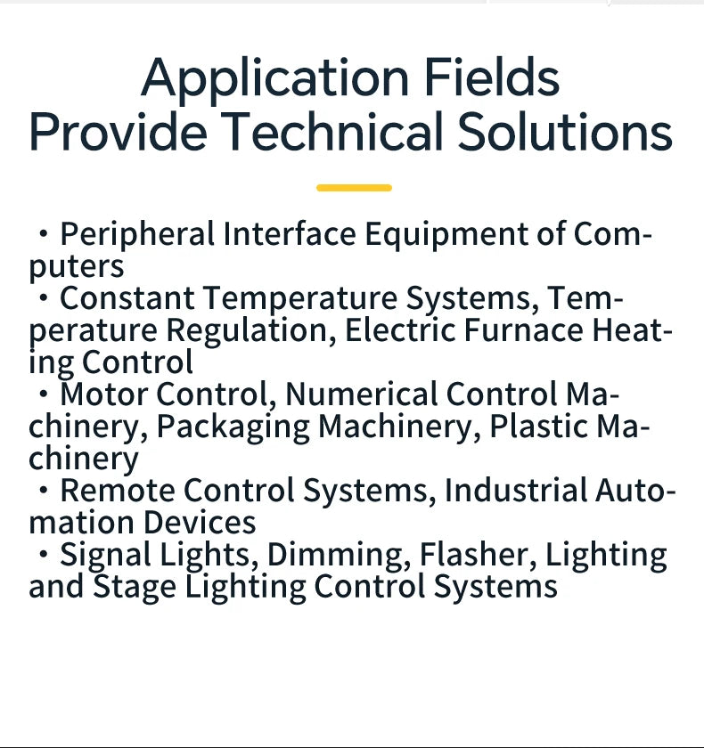 High-voltage Single-phase Solid State Relay Input 4-32VDC to Output 90-480VAC DC to AC SSR 10/25/40A Module Relay