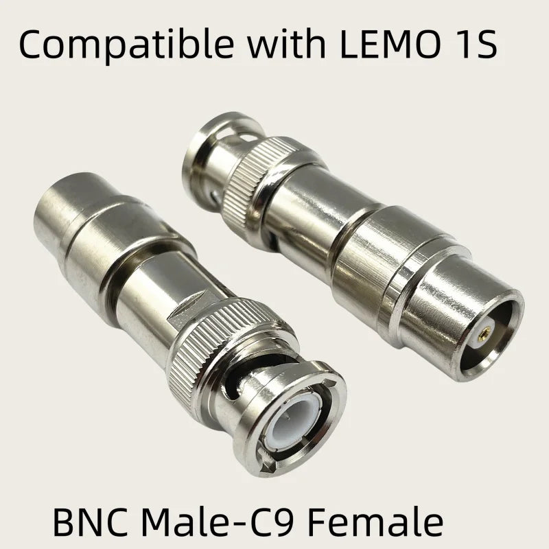 1PCS/LOT Compatible with (LEMO00) to BNC Adapter Q9 BNC-C5 C9 Ultrasonic Signal Conversion Connector Flaw Detector