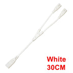 IEC 320 C8 Plug to C7 Receptacle Male to Female Extension Power Supply Main Adapter Cable White/black Color