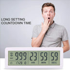 999 Days Digital Countdown Timer Digital Display Time Management Count Down Clock Electronic Reusable Countdown Clock Home Use