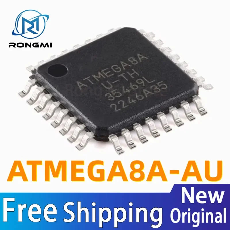 5-100Pcs ATMEGA8A ATMEGA8A-AU ATMEGA8A-AUR TQFP-32 AVR microcontroller MCU chip IC Chip In Stock Wholesale