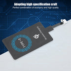 2Pcs Type C Wireless Charger Adapter Portable Charging Receiver for Type C Mobile Phone Wireless Charging Receiver