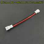 5-50Pcs/lot MX2.0mm Male Head To JST/SM/PH2.0mm 2P Female Head Lipo Battery Adapter Cable Line 5CM 22AWG For RC Car Accessories