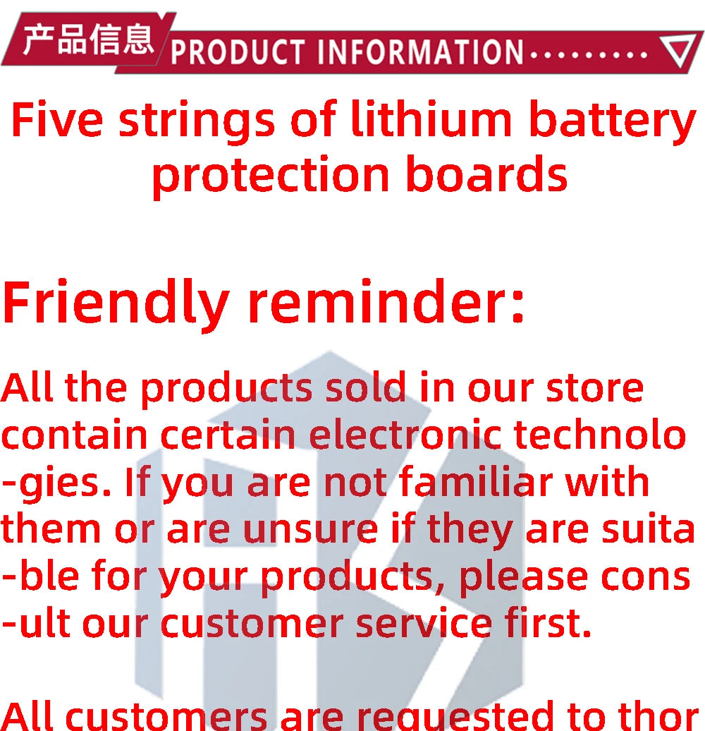 1~3PCS 5S 18V 21V 30A 45A BMS Lithium Battery Charging Protection Board With NTC Resistors With Balance And Temperature