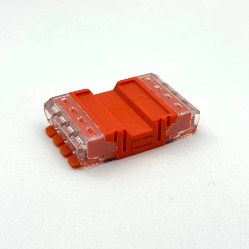 10pcsQuick Lever Splicing Wire Connectors 2/3/4 Pins CMK642 Compact Plugable Male Female Terminals Universal Blocks