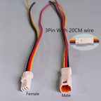 1Pair 2P 3P 4P 6P 8P For JST Plug Car Waterproof Cable Connector Male Female Pair Connector 04r/06t/02r JWPF Wiring Terminal