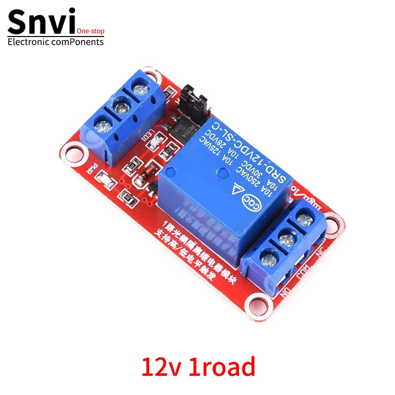 Relay module 1 2 4 6 8 Channel 5V 12V Relay Module Board Shield with Optocoupler Support High and Low Level Trigger for Arduino