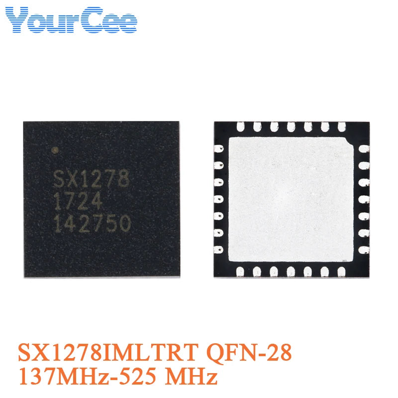 10PCS/1PC SX1262 SX1268 SX1280 SX1262IMLTRT SX1268IMLTRT SX1280IMLTRT QFN-24 Chip SX1276IMLTRT SX1278IMLTRT QFN-28 Transceiver