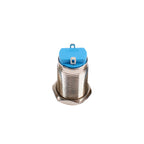 12mm Anti-Vandal Metal Waterproof  Push Button Switches Without LED DIY High Round Latching 2A/250V
