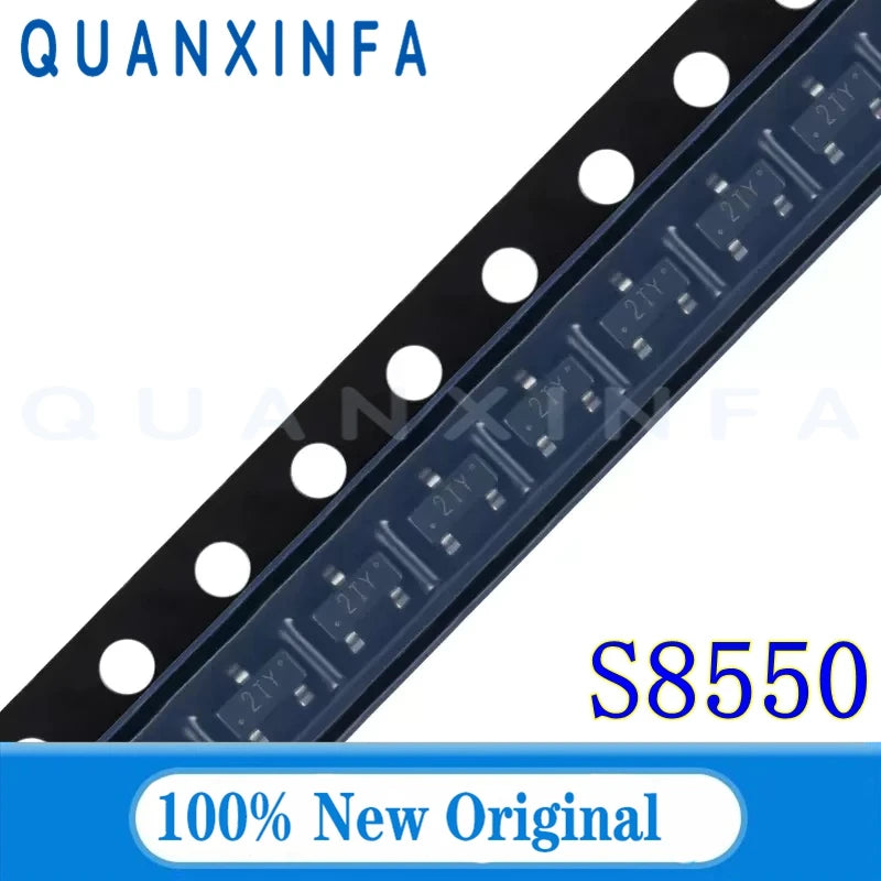 50-100PCS S8050 S8550 SS8050 SS8550 TL431 SOT23 Y1 J3Y 2TY Y2 SMD NPN/PNP transistors