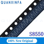 50-100PCS S8050 S8550 SS8050 SS8550 TL431 SOT23 Y1 J3Y 2TY Y2 SMD NPN/PNP transistors