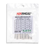10/20/33/60/80 Values SMD Resistor Kit Assorted Kit 10ohm-1M ohm 5% 1%  Sample Kit 0402 0805 0603 1206 2512 1210