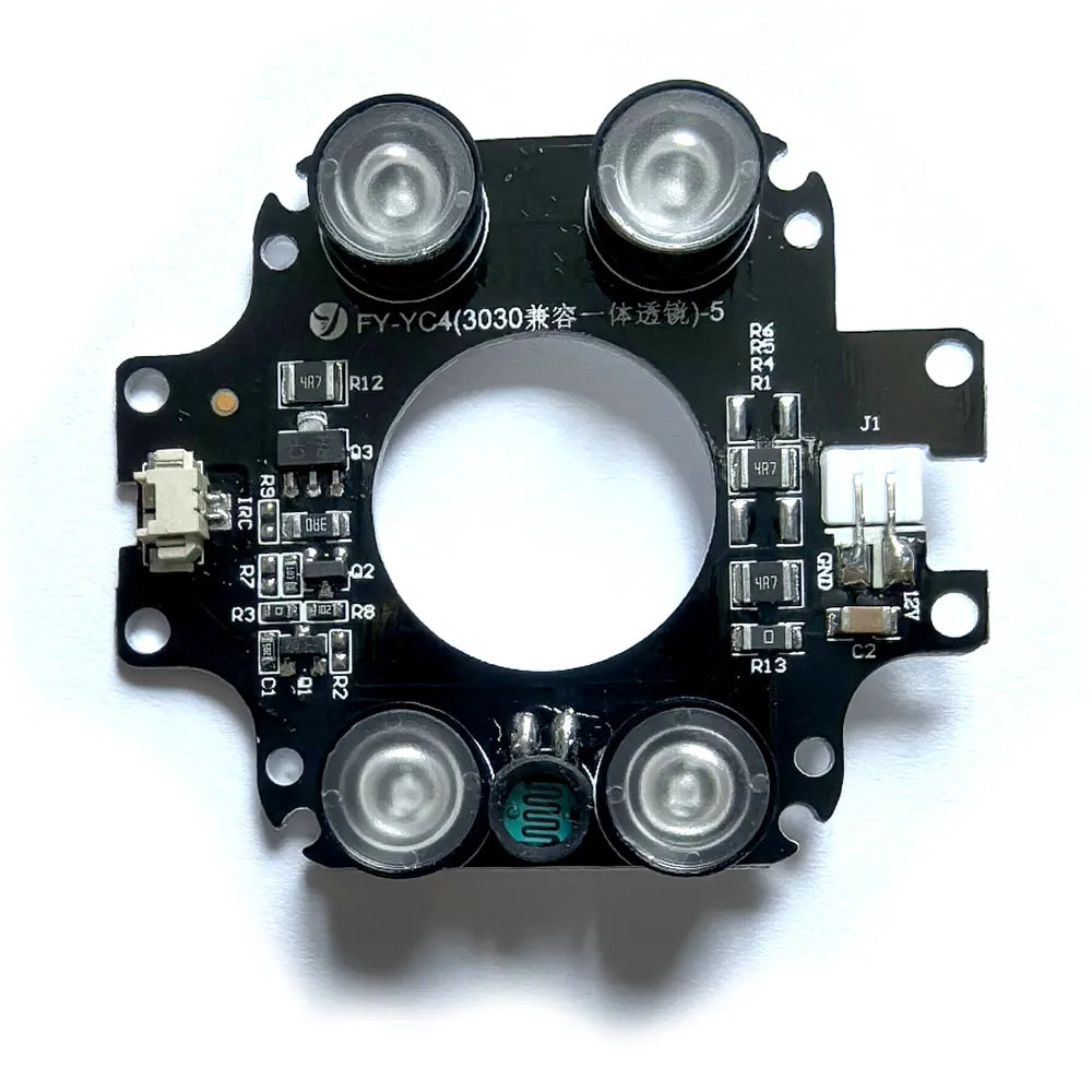 4IR LEDs Array Infrared 90 Degrees Bulbs 850nm IR Board Illuminator For CCTV Camera