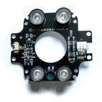 4IR LEDs Array Infrared 90 Degrees Bulbs 850nm IR Board Illuminator For CCTV Camera