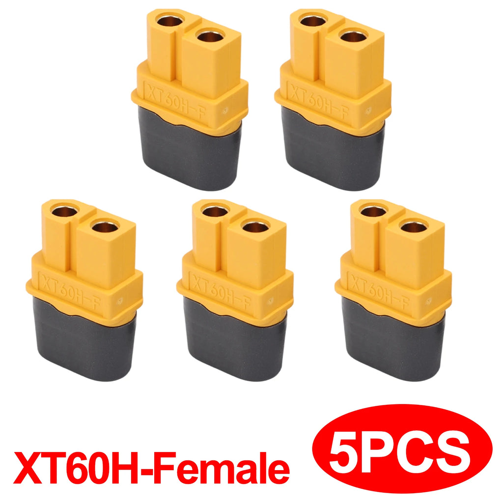 20/1PCS XT60 Battery Connector Male & Female Bullet Connector Plugs with Sheath Housing for RC Battery Motor FPV XT-60 Adapter
