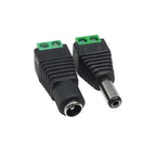 5/20pcs 12V DC Power Connector 5.5mm*2.1mm Power Jack Plug Barrel Adapter,DC Power Connector