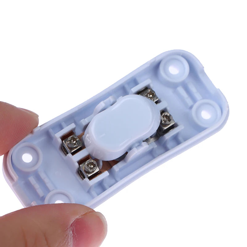 New 1Pc Light Switch AC 250V ON/OFF Table Desk Lamp Cord Toggle Rocker Switches Control For LED Lights Wiring Electric Switch