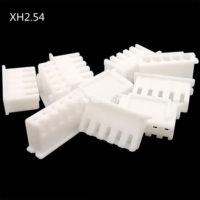 100Pcs JST SH ZH PH XH Connector Housing 1.0mm 1.25mm 1.5mm 2.0mm 2.54mm 2P 3P 4P 5P 6P 7P 8P 10P Plastic Plug Shell Assortment