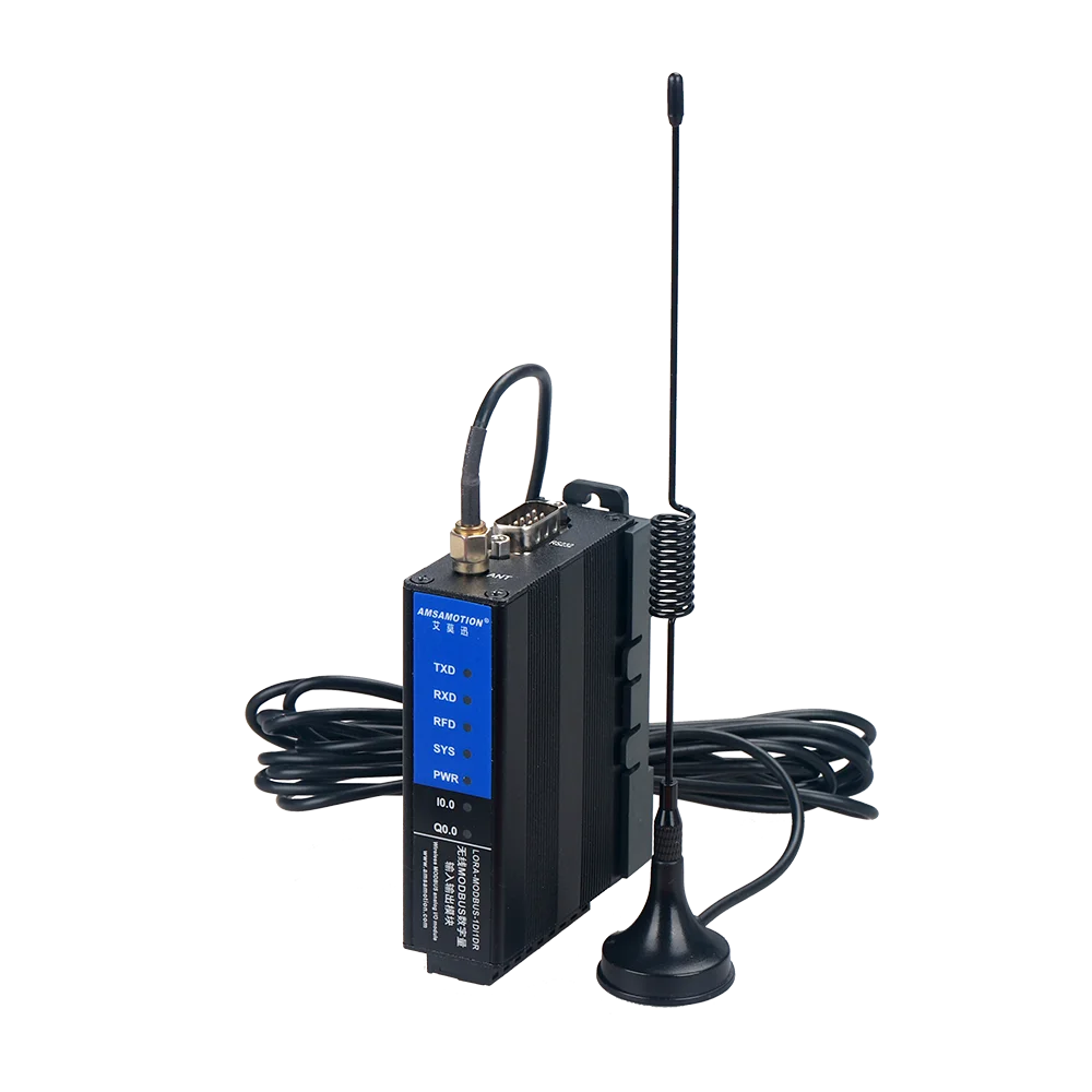LORA LORA-MODBUS-1DI1DR Wireless Module Remote Control Transparent Transmission MODUBUS RTU Protocol Digital Input Relay Output