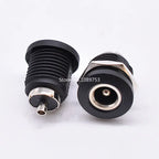 5/10Pcs DC Power Jack 5.5x2.5mm / 5.5x2.1mm Female Panel Mount Socket Connector, Large Current Charging Port for Electronics
